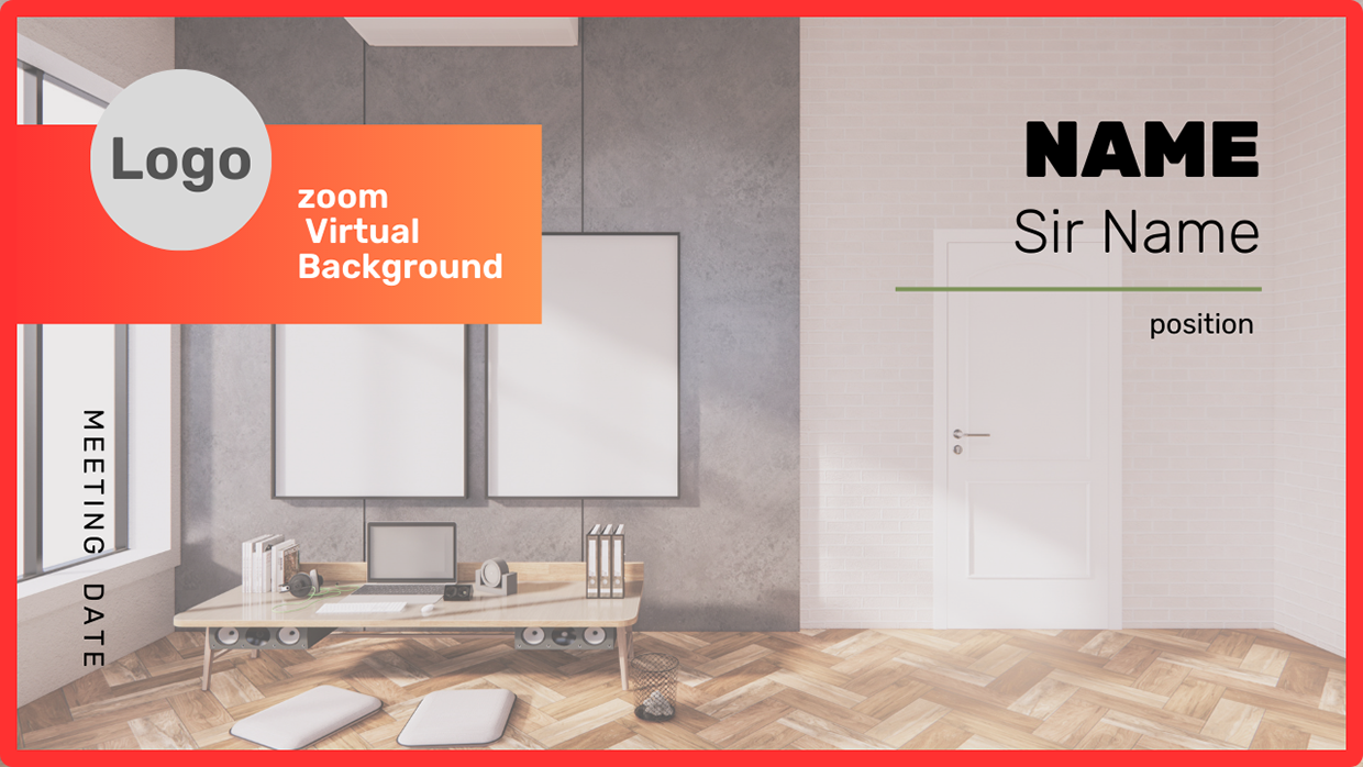 virtual background :: Behance