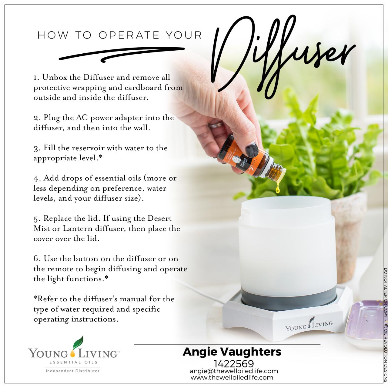 How to Use a Diffuser!