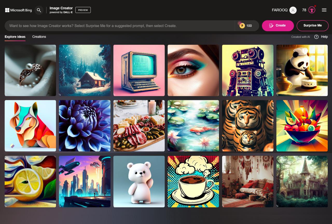 How to Create Awesome AI-Generated Art with Bing Image Creator
