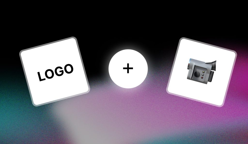 Add video Logo Icon - Download in Flat Style