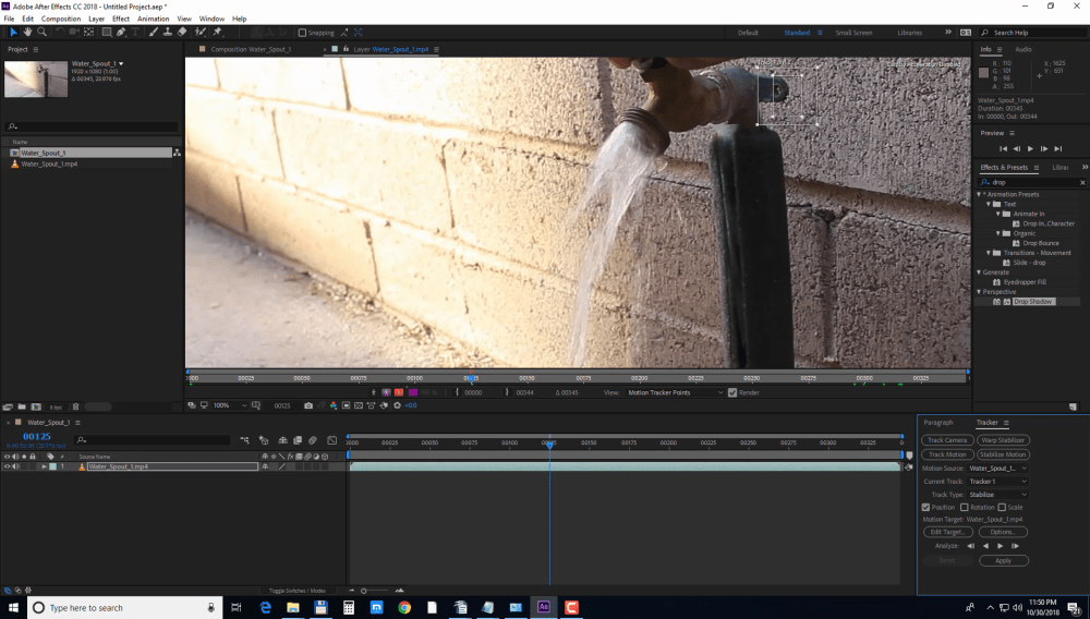 How To Stabilize Shaky Footage With Motion Tracking in After Effects ...