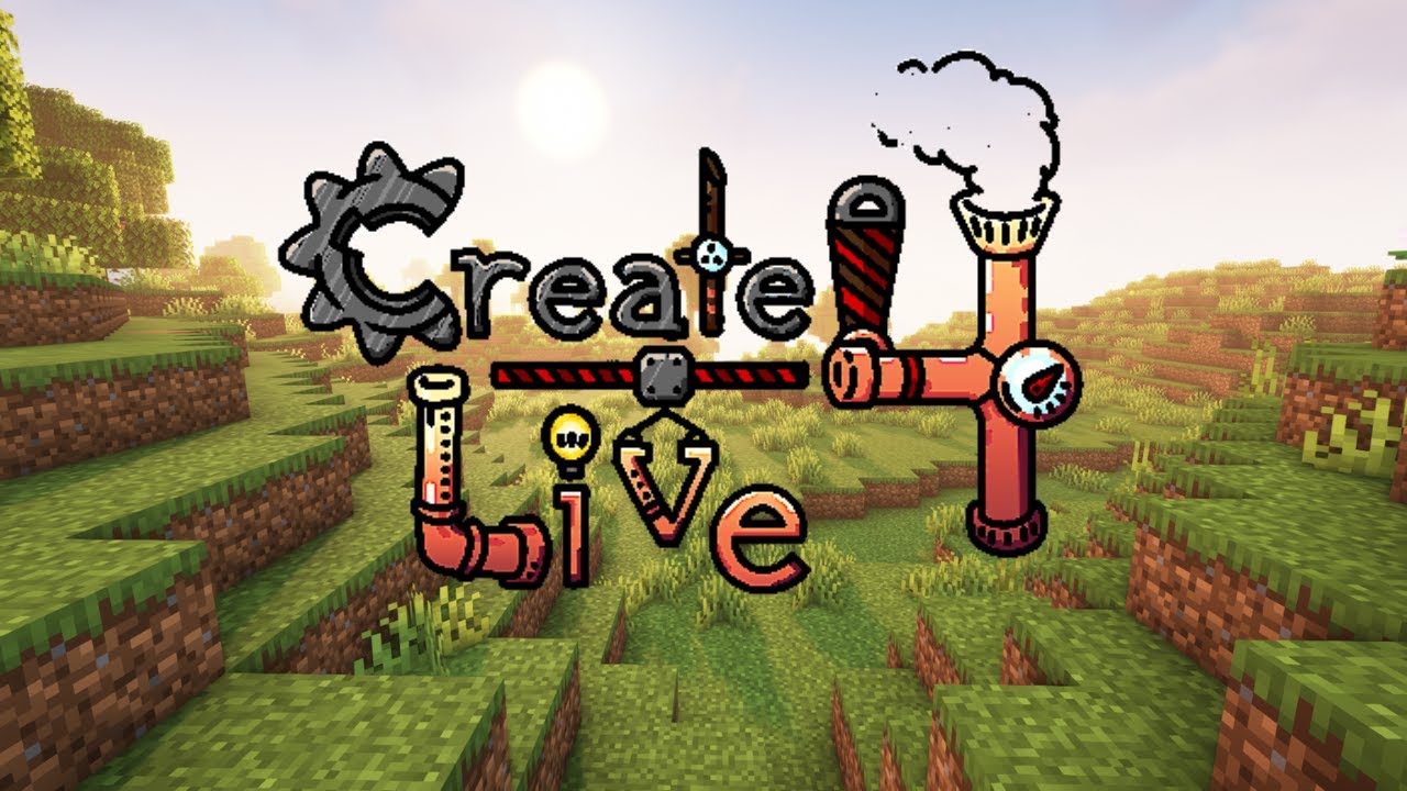 Minecraft Create Live 4 #1 Die ersten Zahnräder - YouTube